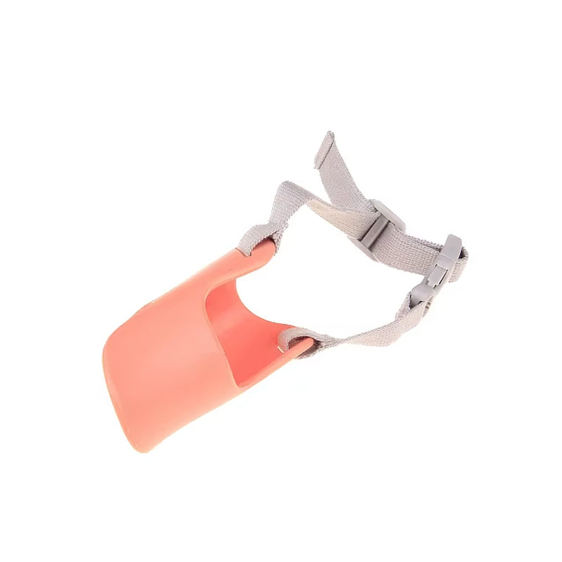 Dog Silicone Duck Muzzle Mask for Dogs anti Bite Stop Barking Small Large Adjustable Neck Strap Pet Dog Accessories