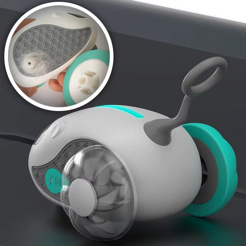 Cat Toy Ball Automatic Rolling Smart Cat Toy Car Interactive Car Remote Control Electric Car Indoor Pet Kitten Supplies