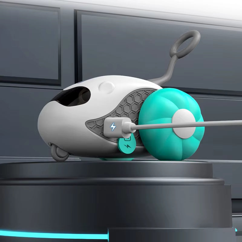 Cat Toy Ball Automatic Rolling Smart Cat Toy Car Interactive Car Remote Control Electric Car Indoor Pet Kitten Supplies