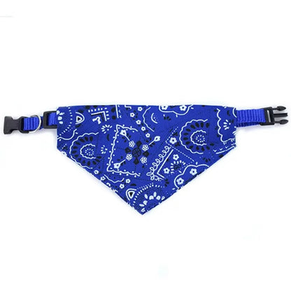 Pet Bibs Adjustable Pet Saliva Towel Dog Puppy Cat Neck Scarf Bandana Collar Triangle Bib Neckerchief