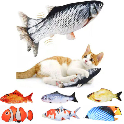 Cat Toys Fish USB Charger Fish Interactive Electric Floppy