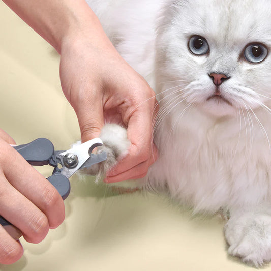 Pet Nail Clipper with Safety Lock Protection Stainless
