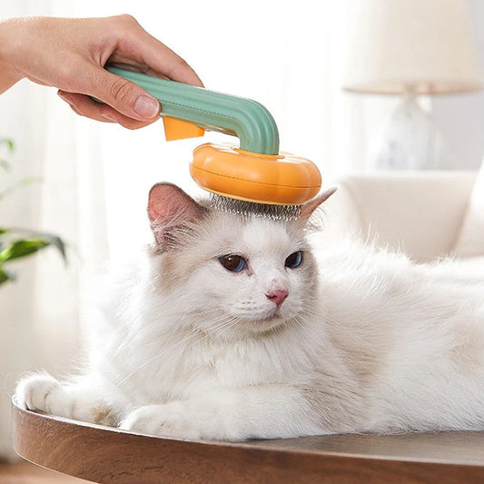 Self-Cleaning Pet Hair Remove Comb Cat Slicker Brush